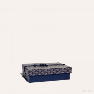 Goyard 8 WATCH CASE Boxes Marineblå Blå | GY-PTZ1992