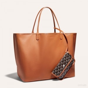 Goyard ANJOU GM BAG Tote Veske Svarte Brune | GY-YNM3197