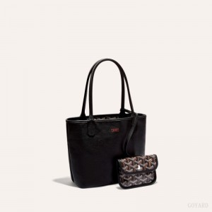 Goyard ANJOU MINI BAG Tote Veske Svarte | GY-KIS5478