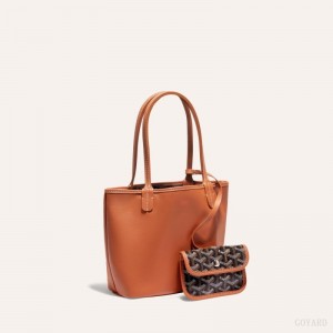 Goyard ANJOU MINI BAG Tote Veske Svarte Brune | GY-MEB0888
