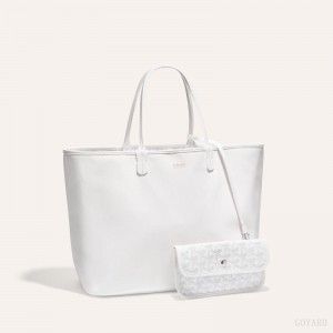 Goyard ANJOU PM BAG Tote Veske Hvite | GY-UWO9231