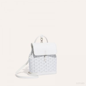 Goyard Alpin Mini Backpack Vesker Hvite | GY-YVK4899