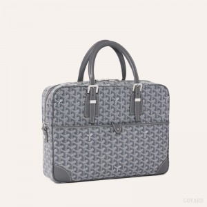 Goyard Ambassade MM Document Case Stresskoffert Grå | GY-VZJ5992