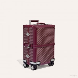 Goyard BOURGET PM TROLLEY CASE Koffert Burgunder | GY-QDX1915