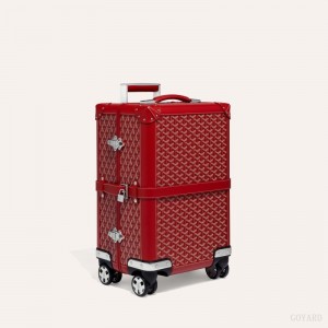 Goyard BOURGET PM TROLLEY CASE Koffert Rød | GY-KEO6688