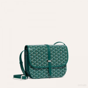 Goyard Belvedere MM Bag Skulderveske Grønn | GY-ERM3080