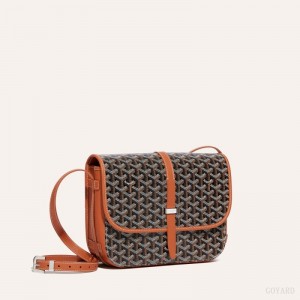 Goyard Belvedere MM Bag Skulderveske Svarte Brune | GY-JPM6623