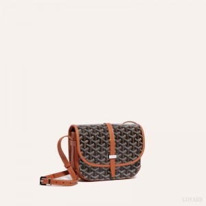 Goyard Belvedere PM Bag Skulderveske Svarte Brune | GY-MUJ6703