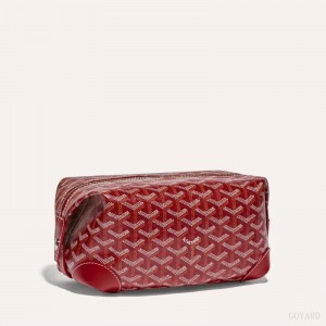 Goyard Bowling 25 Toiletry Bag Accessories Rød | GY-SZU7786