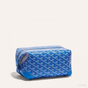 Goyard Bowling 25 Toiletry Bag Accessories Blå | GY-CGQ8675