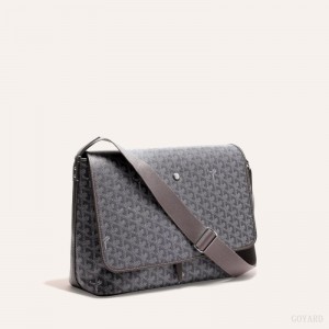 Goyard CAPETIEN MM MESSENGER BAG Skulderveske Grå | GY-QPP2040