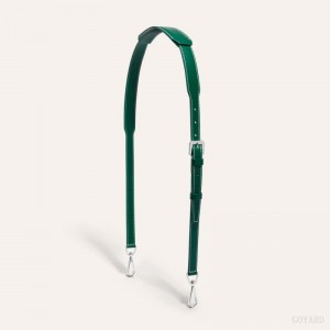 Goyard CUIR MM STRAP Veskestropp Grønn | GY-QKO1844