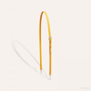 Goyard CUIR PM STRAP Veskestropp Gul | GY-FZQ9812