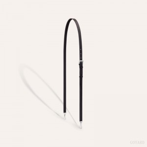 Goyard CUIR PM STRAP Veskestropp Svarte | GY-VSN1513
