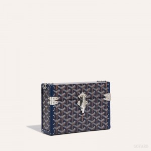 Goyard Cassette Trunk Bag Skulderveske Marineblå Blå | GY-XHE3047