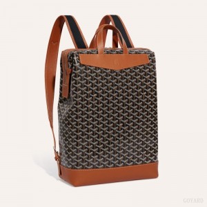 Goyard Cisalpin Backpack Ryggsekker Svarte Brune | GY-CLH2877