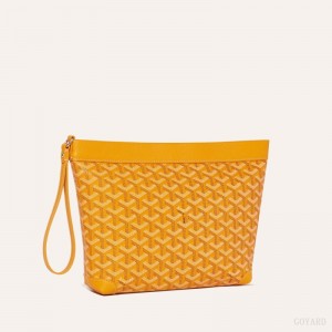 Goyard Conti pouch Pouches Gul | GY-KFS1783