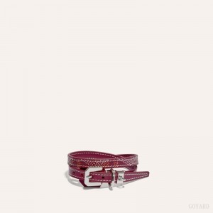 Goyard EDMOND BRACELET Armbånder Burgunder | GY-FCU6907