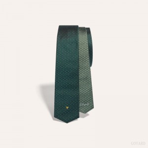 Goyard Eldredge Bicolore tie Slips Grønn | GY-NXP2279