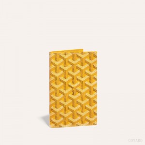 Goyard GRENELLE PASSPORT COVER Passholder Gul | GY-AQE6642