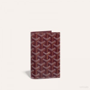 Goyard GRENELLE PASSPORT COVER Passholder Burgunder | GY-YDG5422