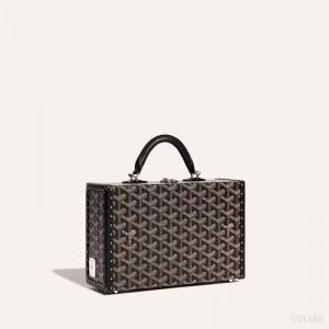 Goyard Grand Hôtel Trunk Bag Skulderveske Svarte | GY-IFZ2136