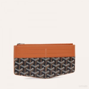 Goyard Insert Louise Kortholder Svarte Brune | GY-GZF3922