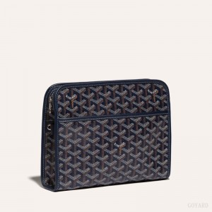 Goyard JOUVENCE MM TOILET BAG Accessories Marineblå Blå | GY-OVP0550