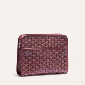 Goyard JOUVENCE MM TOILET BAG Accessories Burgunder | GY-RFS2775