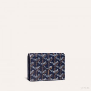 Goyard MALESHERBES CARD WALLET Kortholder Marineblå Blå | GY-BXM6611