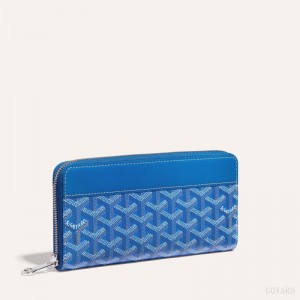 Goyard MATIGNON GM WALLET Lommebok Blå | GY-TOC9748