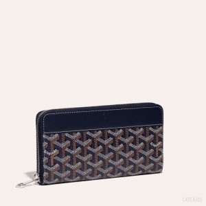 Goyard MATIGNON GM WALLET Lommebok Marineblå Blå | GY-ZCL9901