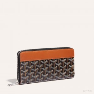 Goyard MATIGNON GM WALLET Lommebok Svarte Brune | GY-AIA8982