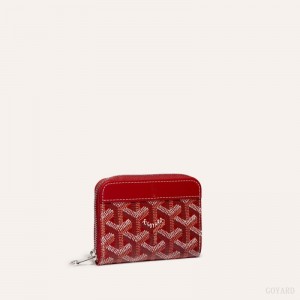 Goyard MATIGNON MINI WALLET Lommebok Rød | GY-LLM4163