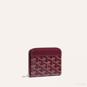 Goyard MATIGNON PM WALLET Lommebok Burgunder | GY-GQS2413