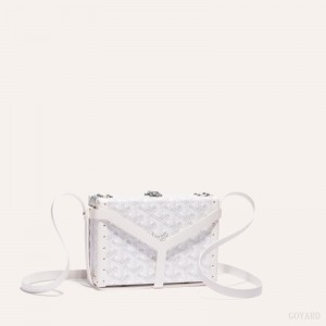 Goyard MINAUDIÈRE TRUNK BAG Mini Vesker Hvite | GY-VRX4249