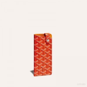 Goyard MONTMARTRE PM GLASSES CASE Etui Veske Oransje | GY-IBY9849