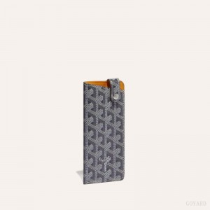 Goyard MONTMARTRE PM GLASSES CASE Etui Veske Grå | GY-XZT6018