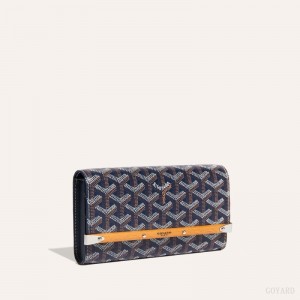 Goyard Monte-Carlo Mini Case Etui Veske Marineblå Blå | GY-JCK4353