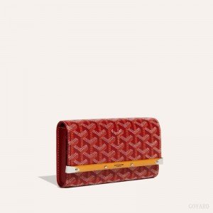 Goyard Monte-Carlo Mini Case Etui Veske Rød | GY-TDK7146