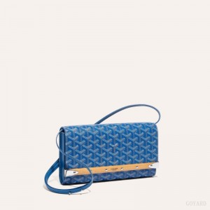 Goyard Monte-Carlo PM Clutch Vesker Blå | GY-NXB2573