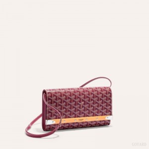 Goyard Monte-Carlo PM Clutch Vesker Burgunder | GY-MMU5733