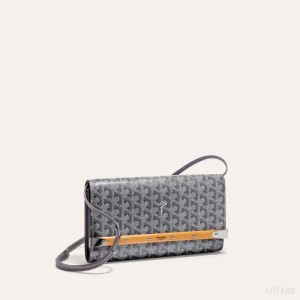 Goyard Monte-Carlo PM Clutch Vesker Grå | GY-OSR0106
