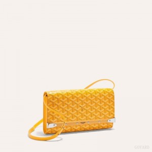 Goyard Monte-Carlo PM Clutch Vesker Gul | GY-XBA0148