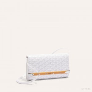 Goyard Monte-Carlo PM Clutch Vesker Hvite | GY-HQD1489