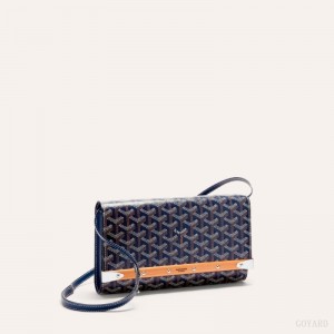 Goyard Monte-Carlo PM Clutch Vesker Marineblå Blå | GY-CSU1441