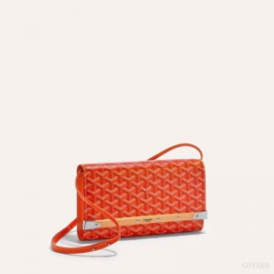 Goyard Monte-Carlo PM Clutch Vesker Oransje | GY-CRH7008