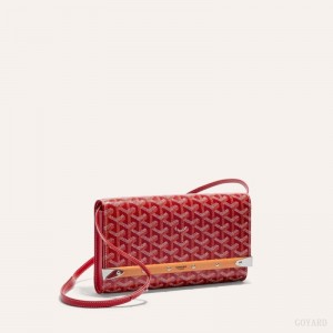 Goyard Monte-Carlo PM Clutch Vesker Rød | GY-EWR8441