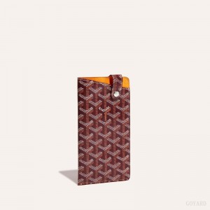 Goyard Montmartre GM Case Etui Veske Burgunder | GY-HKT3475