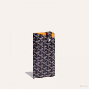 Goyard Montmartre GM Case Etui Veske Marineblå Blå | GY-QXZ4094